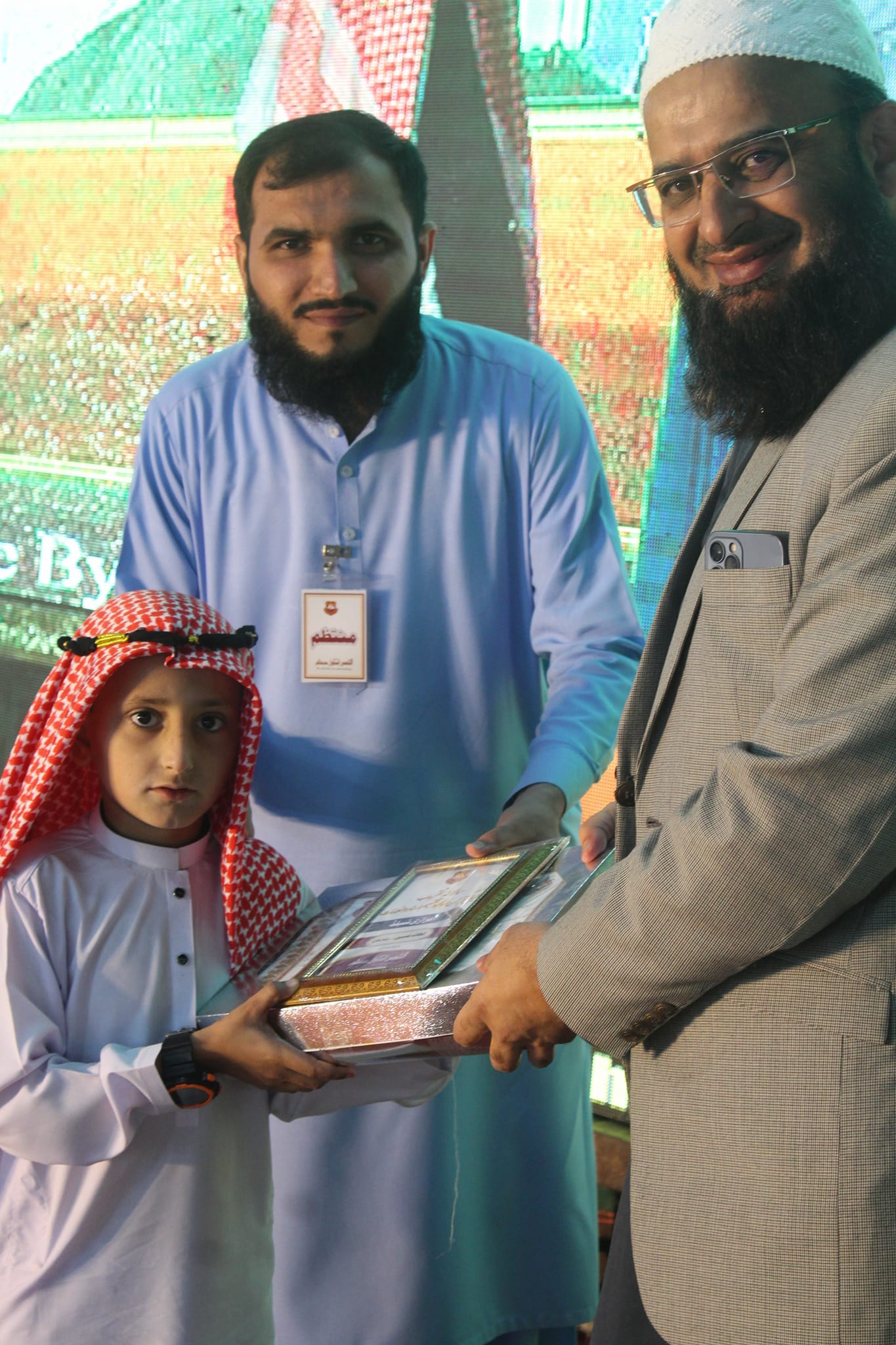 Person with colorful tattoos